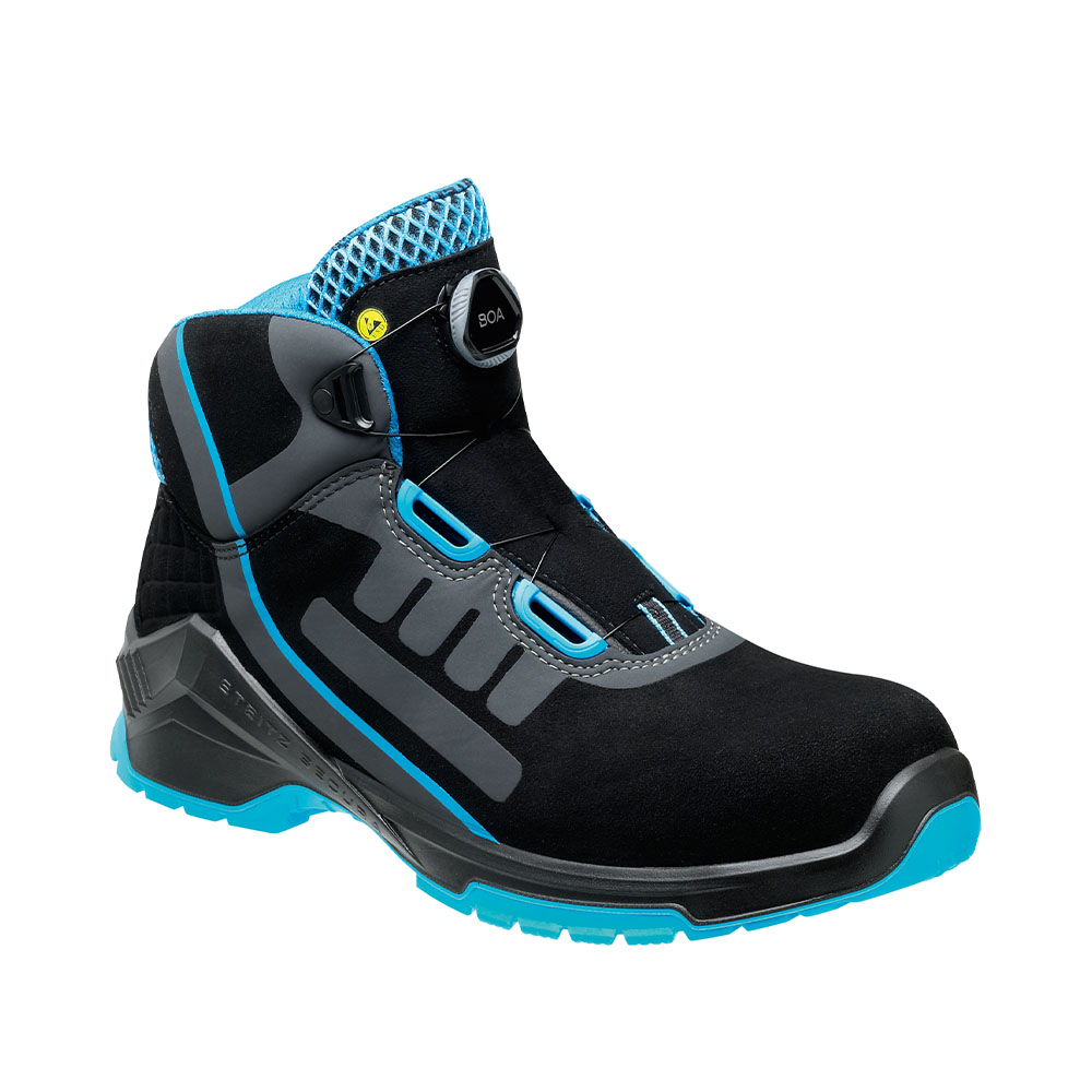Steitz Secura VD Pro 1500 ESD S2 SRC – Scarpe Antinfortunistiche In Microfibra Blu, Puntale Alluminio